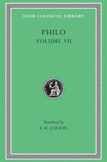 Philo, Volume VII