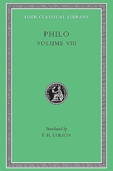 Philo, Volume VIII