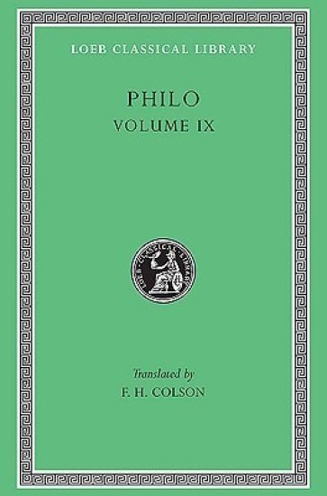 Philo, Volume IX