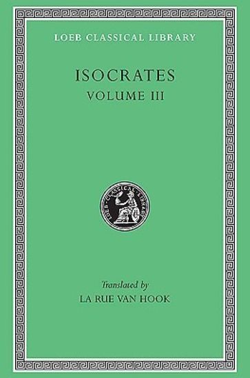Isocrates, Volume III