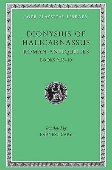 Roman Antiquities, Volume VI