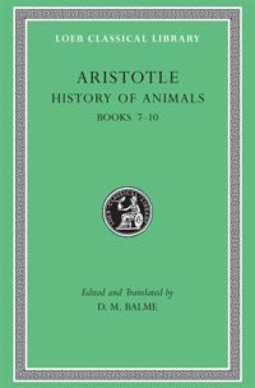 History of Animals, Volume III