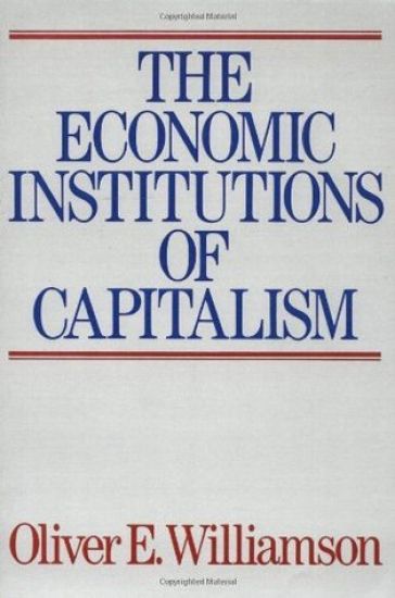 The Economic Intstitutions of Capitalism