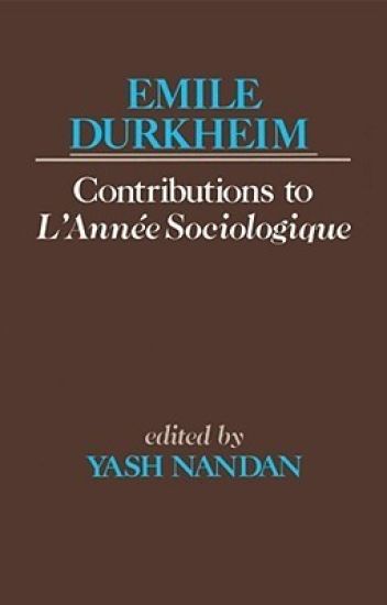 Contributions to L'Année Sociologique