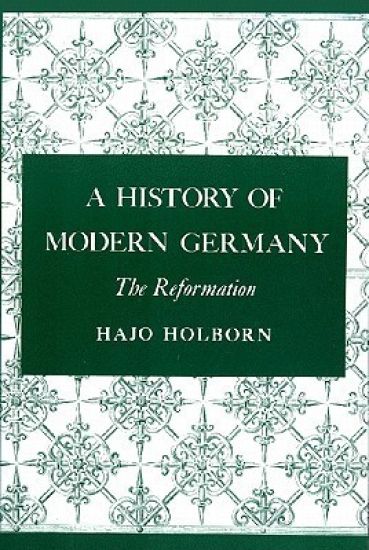 A History of Modern Germany, Volume 1