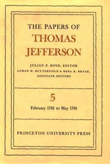 The Papers of Thomas Jefferson, Volume 5