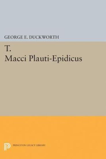 T. Macci Plauti-Epidicus