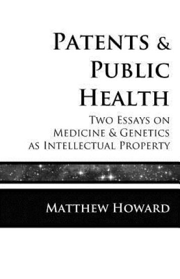 Patents and Public Health