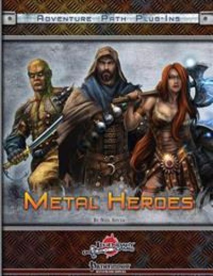 Metal Heroes: Pregenerated Characters