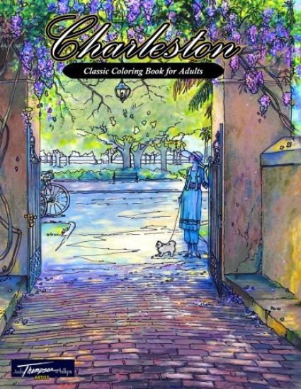 Charleston: Classic Coloring Book for Adults