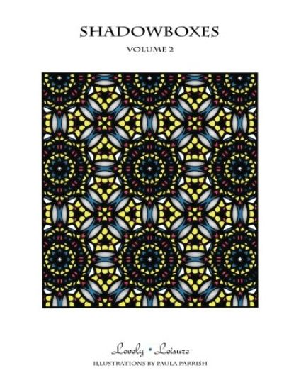 Shadowboxes - Volume 2: Lovely Leisure Coloring Book