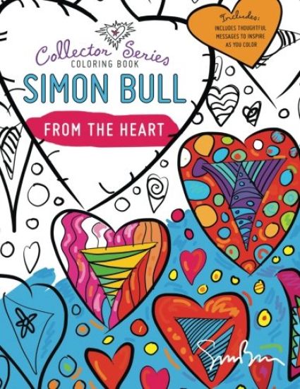 Simon Bull Coloring Book: From The Heart