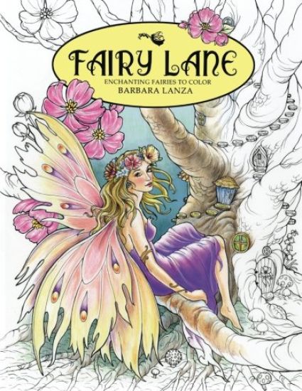 Fairy Lane: Enchanting Fairies to Color