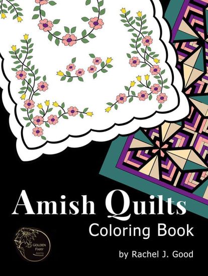Amish Quilts Coloring Book