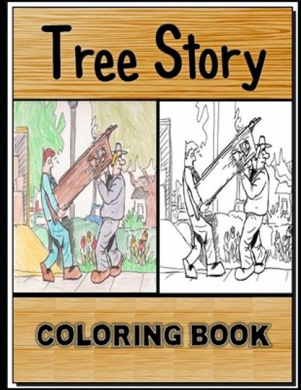 Tree Story Coloring Book