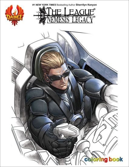 The League: Nemesis Rising Coloring Book