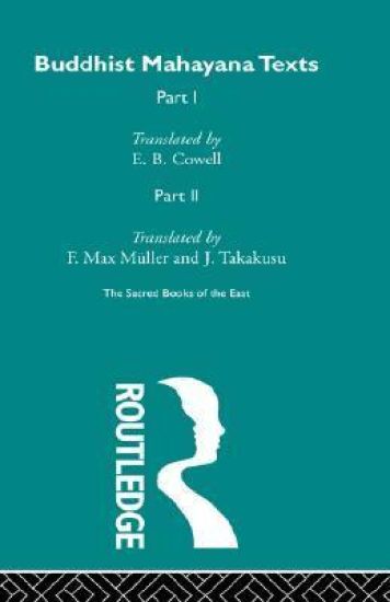 Buddhist Mahayana Texts