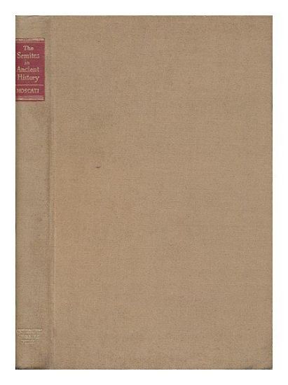 The Semites in Ancient History