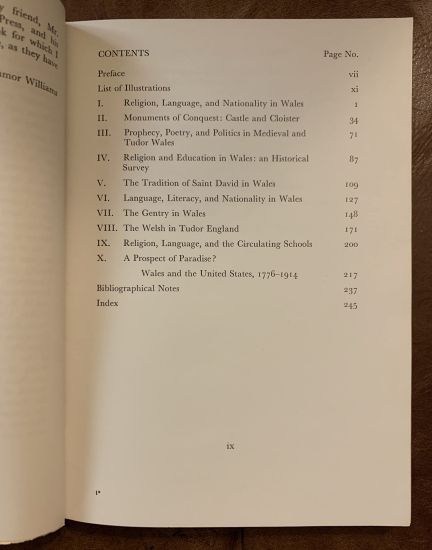 Religion, Language and Nationality in Wales