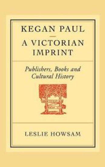 Kegan Paul: A Victorian Imprint