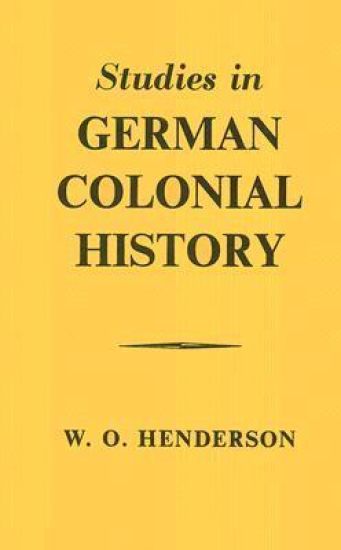 Studies in German Colonial History