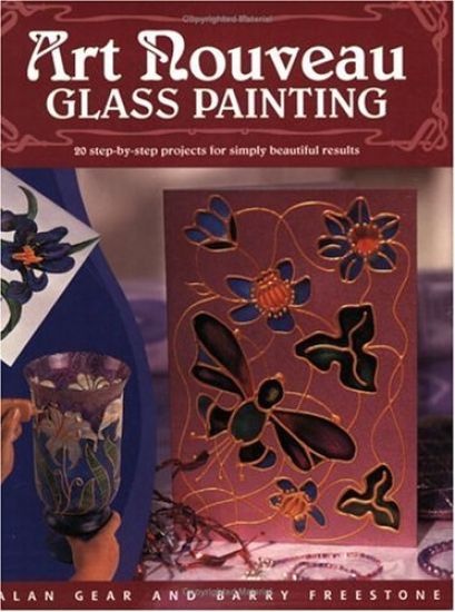 "Art Nouveau" Glass Painting Made Easy