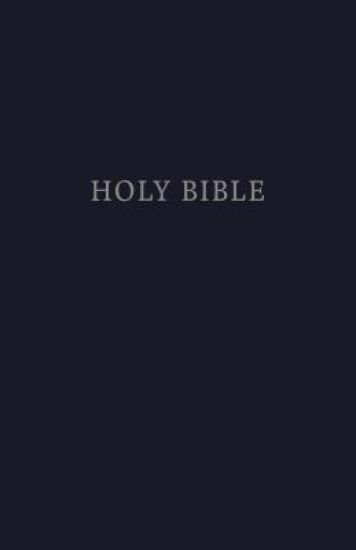 KJV, Pew Bible, Large Print, Hardcover, Blue, Red Letter, Comfort Print