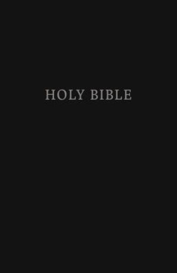 KJV, Pew Bible, Large Print, Hardcover, Black, Red Letter, Comfort Print