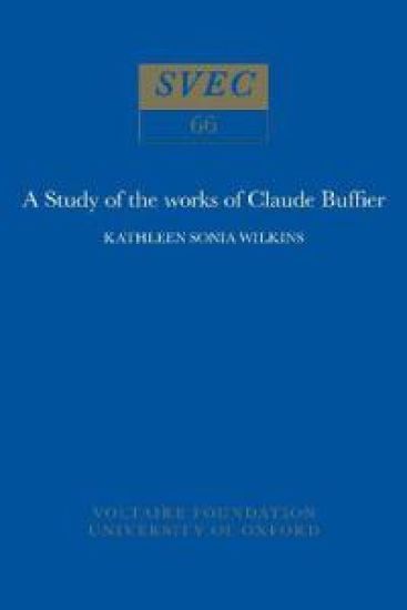 Study of the works of Claude Buffier