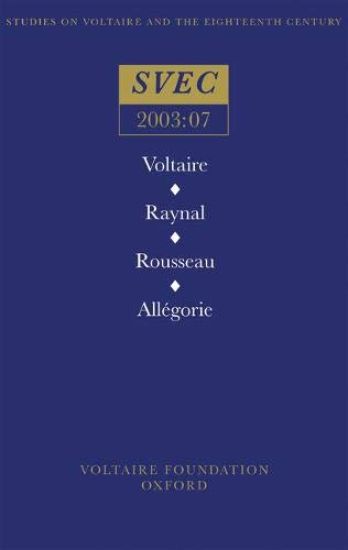 Voltaire / Raynal / Rousseau / Allégorie