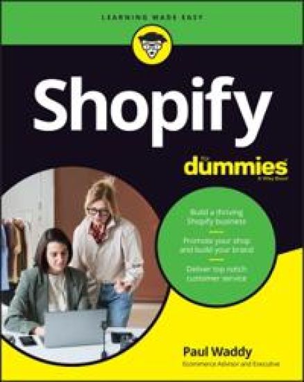 Kansikuva: Shopify For Dummies