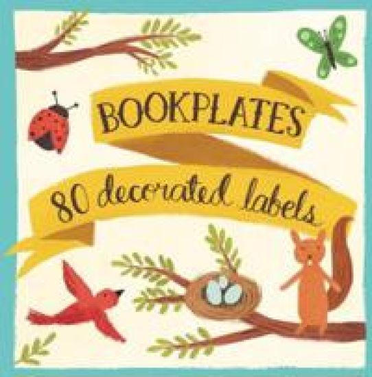 Forest Friends Bookplate Book of Labels