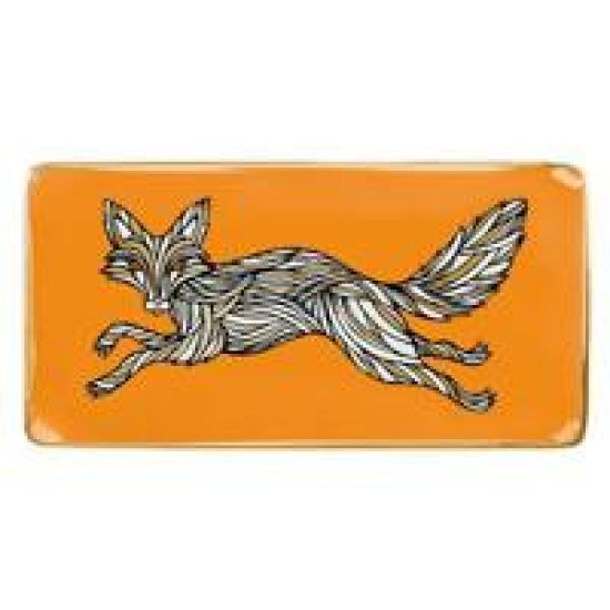 Patch NYC Fox Rectangle Porcelain Tray