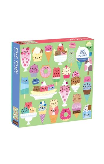 Cat Cafe 500 Piece Puzzle