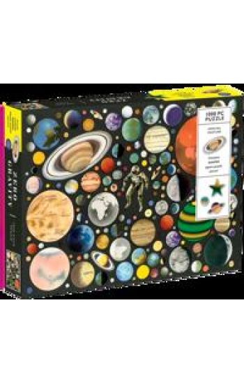 Zero Gravity 1000 Piece Puzzle With Shaped Pieces