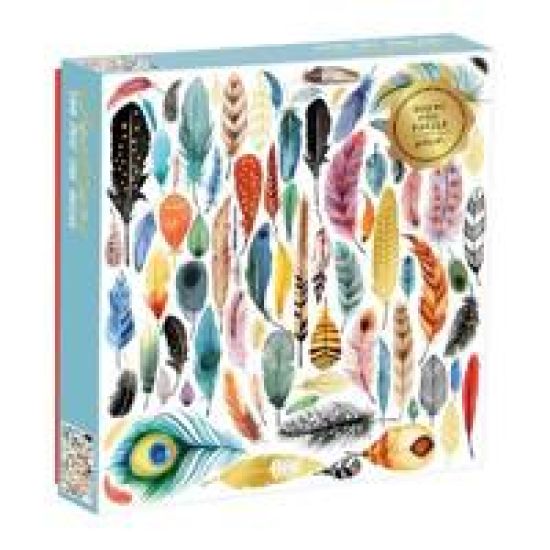 Feathers 500 Piece Foil Puzzle