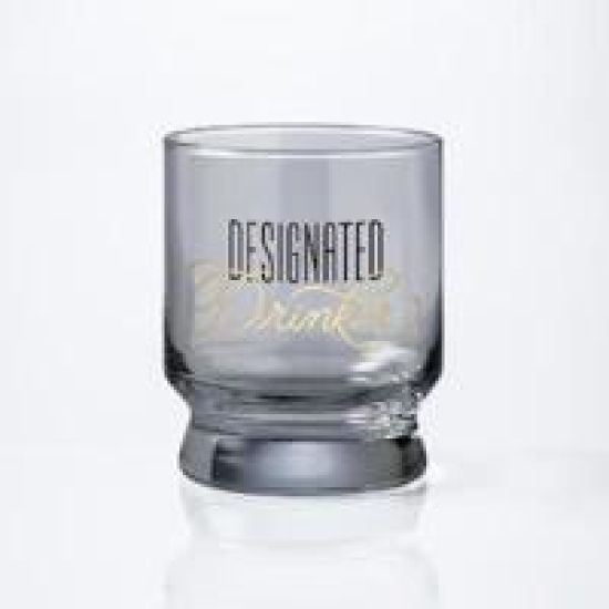 Designated Drinker Lowball Glass