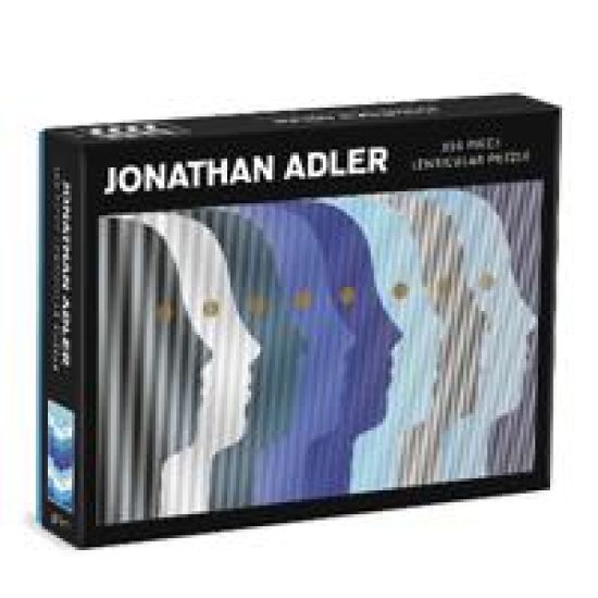 Jonathan Adler Atlas 300 Piece Lenticular Puzzle