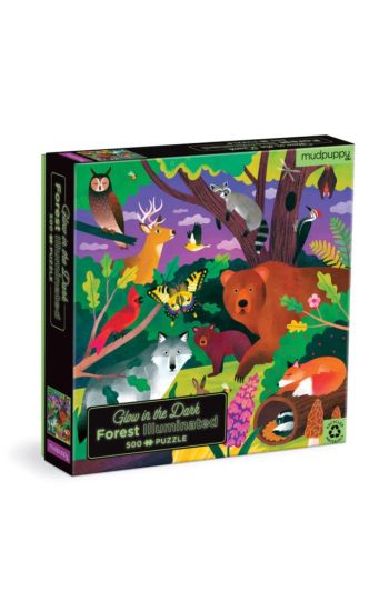 Forest Illuminated 500 Piece Glow in the Dark Puzzle