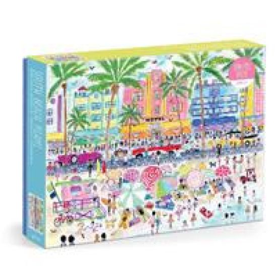 Michael Storrings South Beach Miami 1000 Piece Puzzle