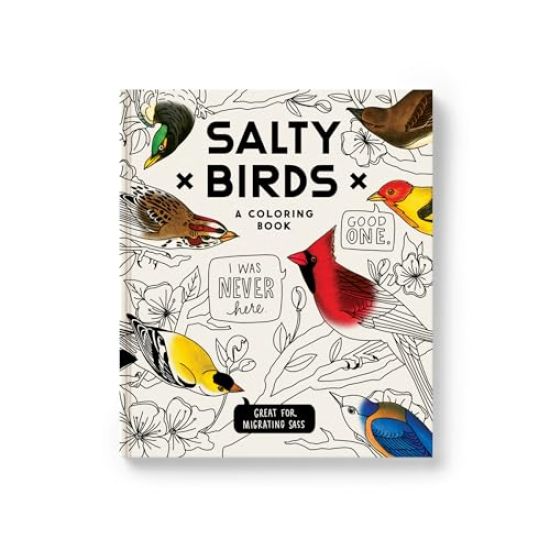 Salty Birds Coloring Book