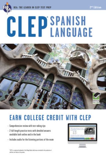 Clep(r) Spanish Language: Levels 1 and 2 (Book + Online)