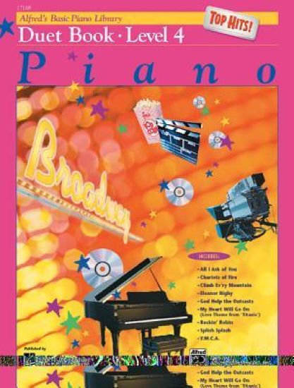 Alfred'S Basic Piano Library Top Hits Duet 4