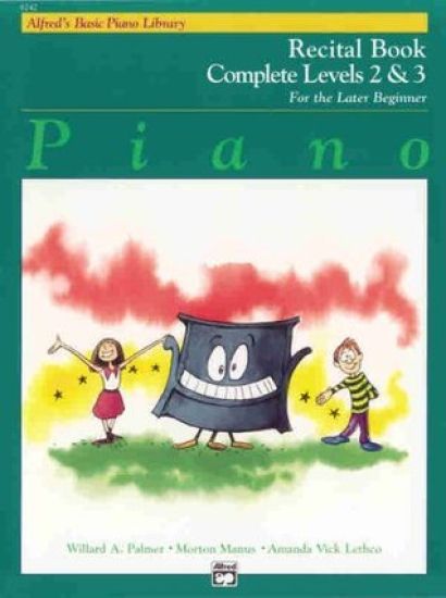 Alfred'S Basic Piano Library Recital Book 2-3