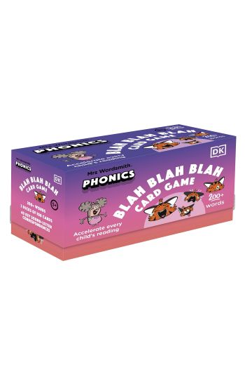 Mrs Wordsmith Phonics Blah Blah Blah Card Game, Kindergarten & Grades 1-2: Accelerate Every Child's Reading