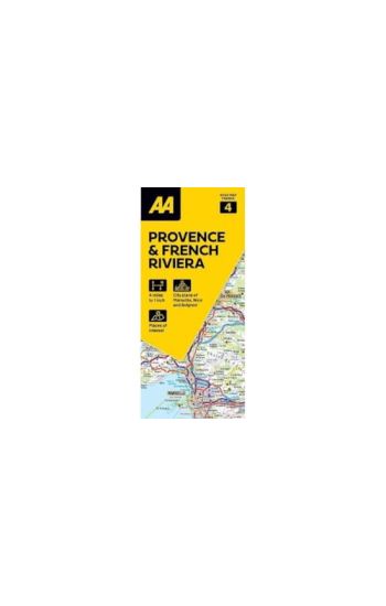 AA Road Map Provence & French Riviera