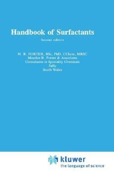 Handbook of Surfactants