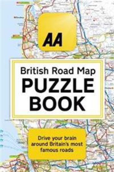 AA British Road Map Puzzle Book