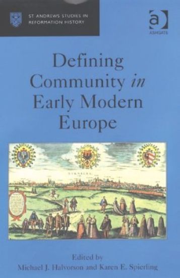 Defining Community in Early Modern Europe
