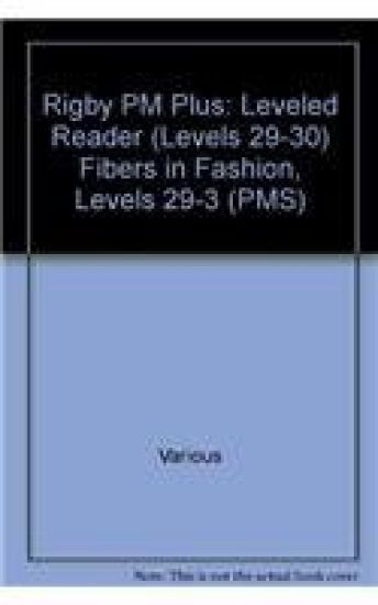 Fibers in Fashion: Individual Student Edition Sapphire (Levels 29-30)